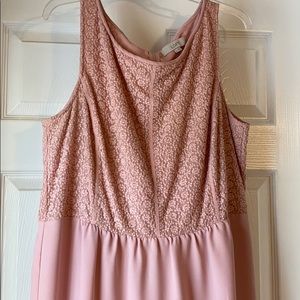 Light pink Loft dress